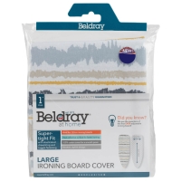 BMStores  Beldray Large Ironing Board Cover - Lines