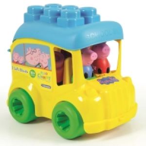 Peppa Pig School Bus Building Blocks £5.99