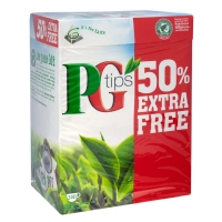 BMStores  PG Tips 160s+50% Free