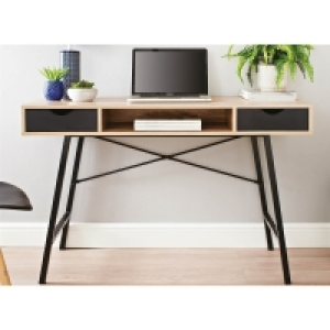 BMStores  Michigan Desk - Black