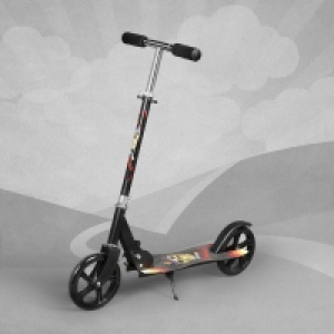 InExcess  Kart Zone Aluminium Big Wheel Scooter - Black