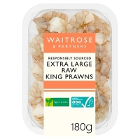 Waitrose  Waitrose Extra Large Raw King Prawns ASC