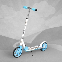 InExcess  Kart Zone Aluminium Big Wheel Scooter - Blue/White