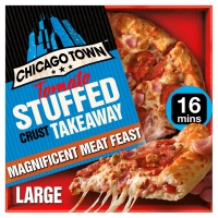 Iceland  Chicago Town Takeaway Stuffed Crust Magnificent Meat Feast L