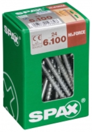 Wickes  Spax TX Washer-Head Wirox Screws - 6 x 100mm Pack of 24