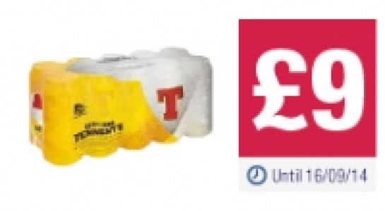 Tennents Lager £9.00