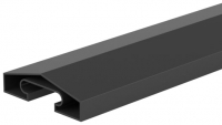 Wickes  DuraPost Capping Rail Anthracite Grey - 1830mm