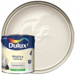 Dulux Silk Emulsion Paint - Summer Linen - 2.5L £14.00