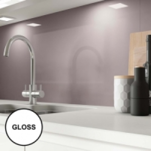AluSplash Splashback Grey Lavender 900 x 800mm - Gloss