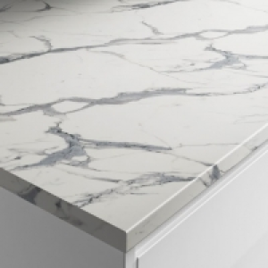 Wickes Marble Veneto Laminate Bathroom Worktop - 2m x 337mm