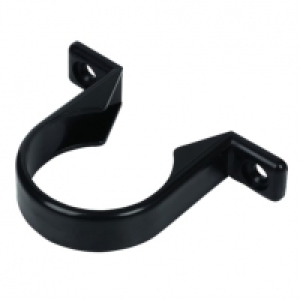 FloPlast WS35B Solvent Weld Waste Pipe Clips - Black 40mm Pa