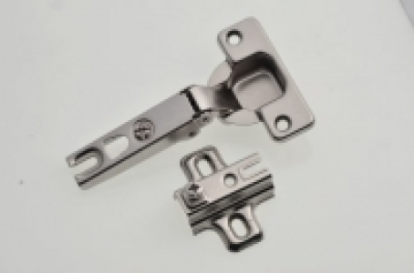 Wickes Concealed 90 Degree Slide On Hinge Nickel Plated 35mm