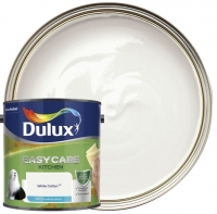 Wickes  Dulux Easycare Kitchen Matt Emulsion Paint White Cotton - 2.