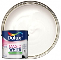 Wickes  Dulux Magic White Silk Pure Brilliant White - 2.5L