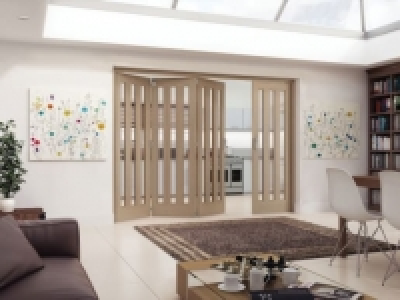 Jeld-Wen York Fully Glazed Oak 3 Lite Internal Bi-Fold 4 Doo £1,460.00