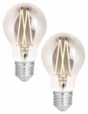 Wickes  4lite WiZ Connected LED SMART E27 Filament Light Bulbs - Smo