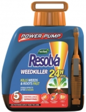 Resolva Ready to Use 24 Hour Weed Killer Power Pump - 5L