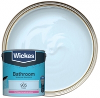 Wickes  Wickes Powder - No. 905 Bathroom Soft Sheen Emulsion Paint -