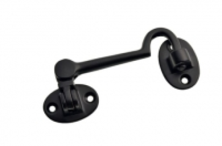 Wickes  Wickes Cabin Hook - Black 100mm