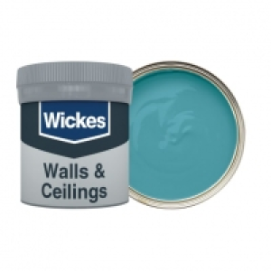 Wickes Teal - No. 940 Vinyl Matt Emulsion Paint Tester Pot -