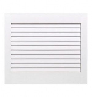 Wickes White Closed Internal Louvre Door - 457 x 533mm