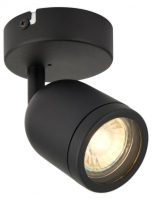 Wickes  Hecta Black Wall Light - Matt Black