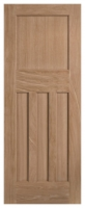 Wickes  LPD Internal DX 30s Unfinished Solid Oak Core Door - 838 x 1