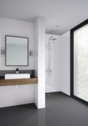 Mermaid Heather Gloss Acrylic 2 Sided Shower Panel Kit - 900 £1,137.30