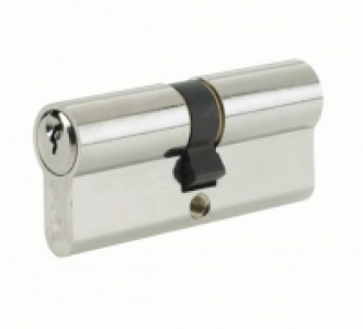 Wickes  Yale P-ED3535-SNP Euro Profile Cylinder Lock - Nickel 35 x 1