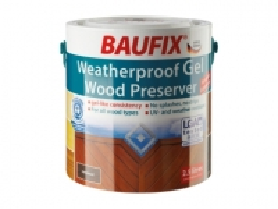 BAUFIX Weatherproof Gel Wood Preserver