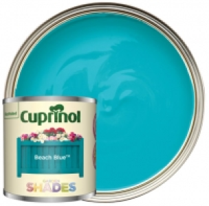 Cuprinol Garden Shades Beach Blue - Matt Wood Treatment Test