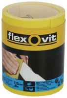 Wickes  Flexovit 120 Grit Fine Sanding Roll - 5m x 115mm