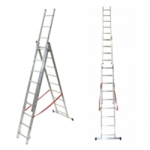 Wickes  Tb Davies 2.58m Light Duty Aluminium Combination Ladder