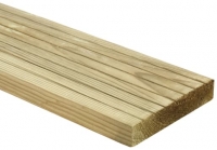 Wickes  Wickes Natural Pine Deck Board - 25 x 120 x 1800mm