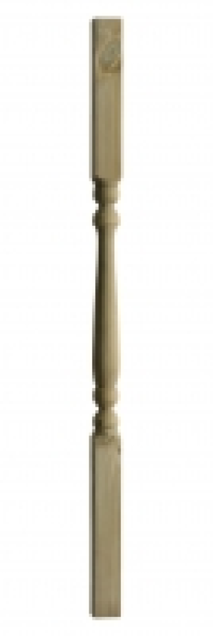 Wickes Colonial Deck Spindle - 41 x 41 x 895mm