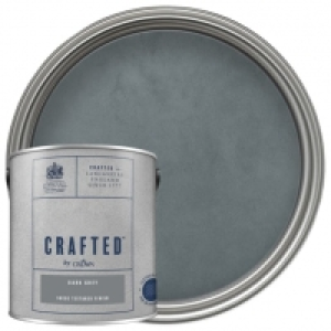 CRAFTED by Crown Emulsion Interior Paint - Textured Dark Gre