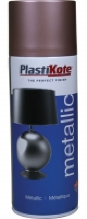 Plastikote Metallic Spray Paint - Rose Gold 400ml