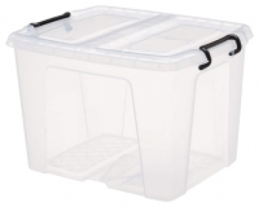 Wickes  Smart Storemaster Storage Box with Lid - 40L