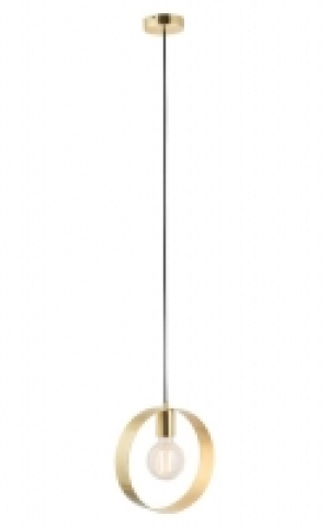 Wickes  Hoop Pendant Light Brushed Brass