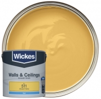 Wickes  Wickes Mustard Yellow - No. 511 Vinyl Matt - 2.5L