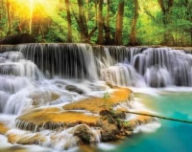 Wickes  ohpopsi Mystical Waterfall Wall Mural - XL 3.5m (W) x 2.8m (