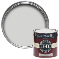 Homebase Water Based Farrow & Ball Modern Emulsion Paint Blackened - 2.5L