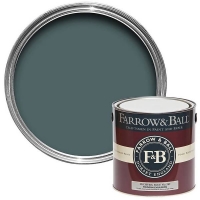 Homebase Water Based Farrow & Ball Modern Emulsion Paint Inchyra Blue - 2.5L
