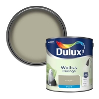Homebase Dulux Dulux Standard Overtly Olive Matt Emulsion Paint - 2.5L