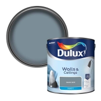 Homebase Dulux Dulux Standard Denim Drift Matt Emulsion Paint - 2.5L