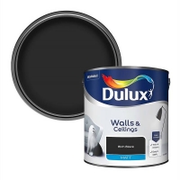 Homebase Dulux Dulux Rich Black - Matt Paint - 2.5L