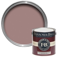 Homebase Water Based Farrow & Ball Estate Emulsion Paint Sulking Room Pink - 2.5L