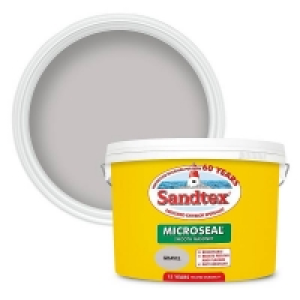 Sandtex Ultra Smooth Masonry Paint - Gravel - 10L