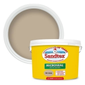 Sandtex Ultra Smooth Masonry Paint - Mid Stone - 10L