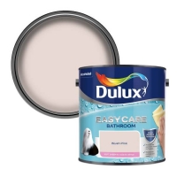 Homebase Dulux Dulux Easycare Bathroom Blush Pink Soft Sheen Paint - 2.5L